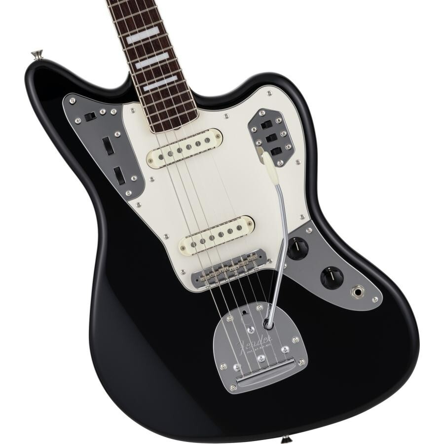 Fender Made in Japan Traditional Late 60s Jaguar Black Electric Guitar