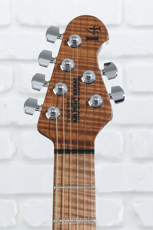 Ernie Ball Music Man Luke 4 HH Electric Guitar – Fireball with Maple Fingerboard