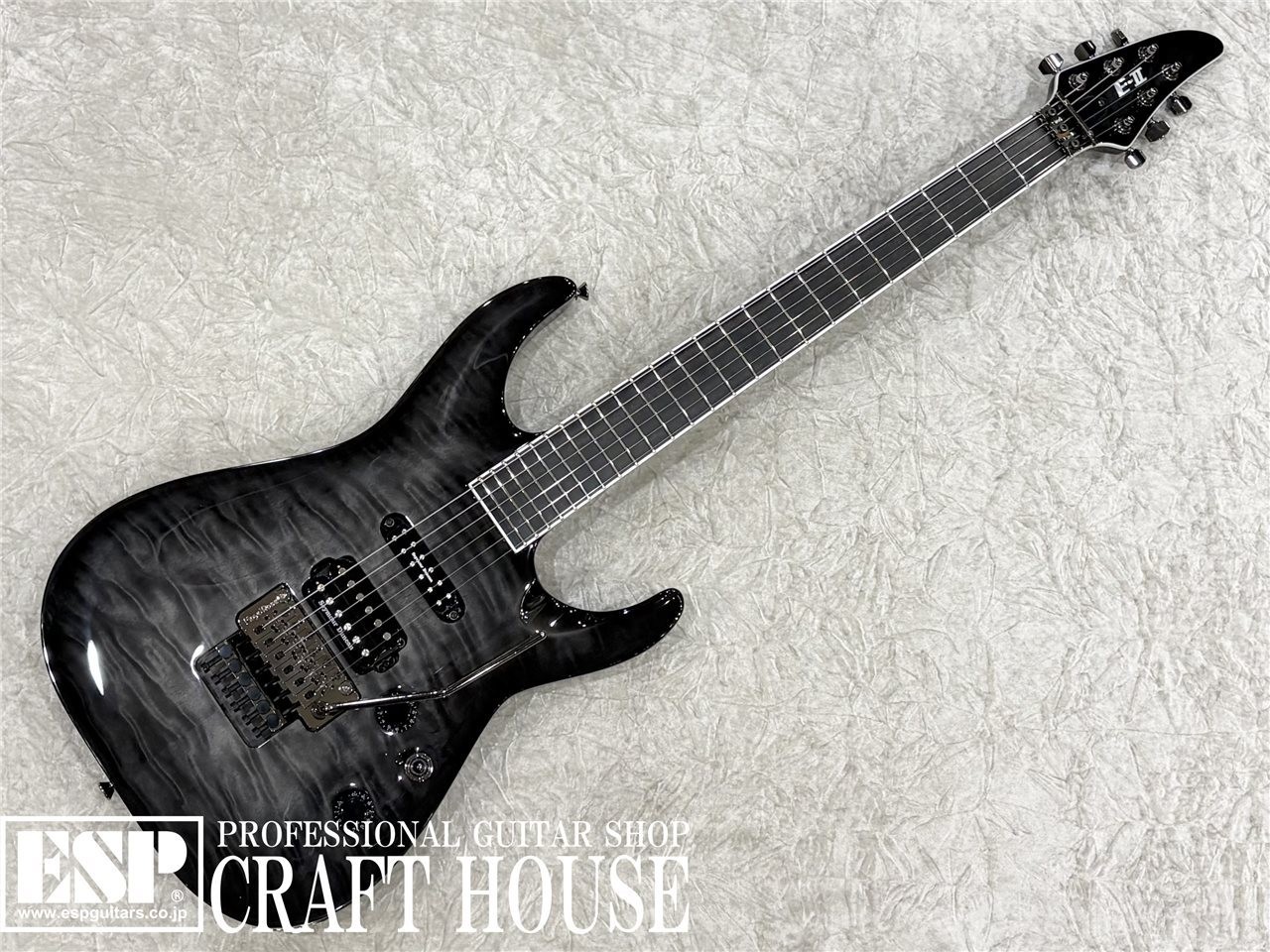 E-II Horizon SGZ Custom Quilt See Thru Black X JAPAN SUGIZO Signature Model Used