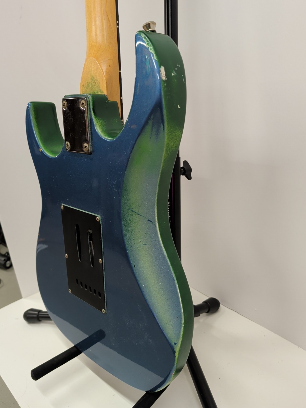 Signed Mario Quintero Ibanez Gio Guitar Los Tucanes de Tijuana Hand Painted Art