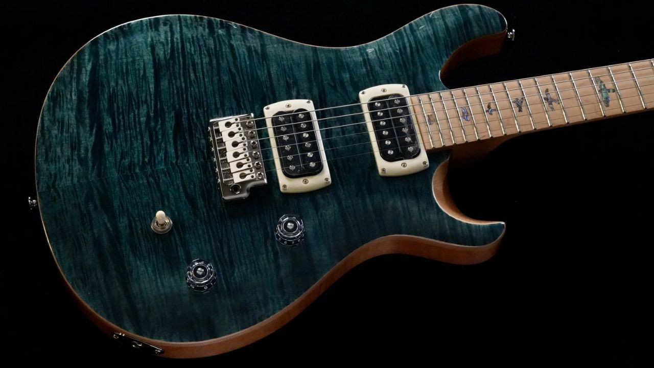 Paul Reed Smith PRS SE CE24 Maple Fingerboard Slate Blue, 2025 model, Weight: 3.