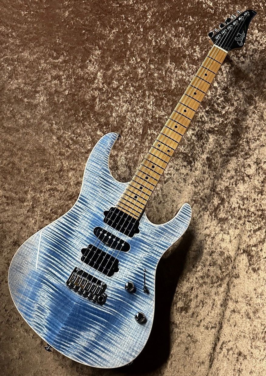 Suhr Modern Plus -Trans Blue Denim/Slate- 3.371Kg Electric Guitar