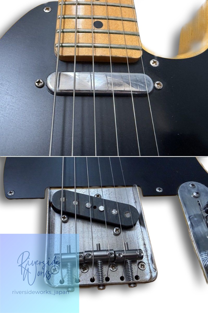 Rare Wood History SH-VTL/M Ash Body Telecaster Type Japan Model
