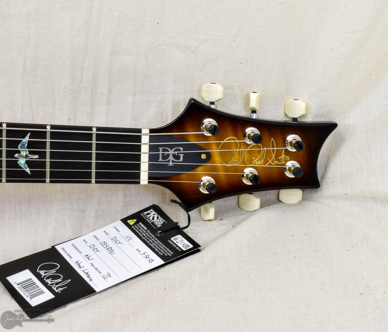 PRS Guitars Wood Library DGT – McCarty Tobacco Sunburst 10 Top