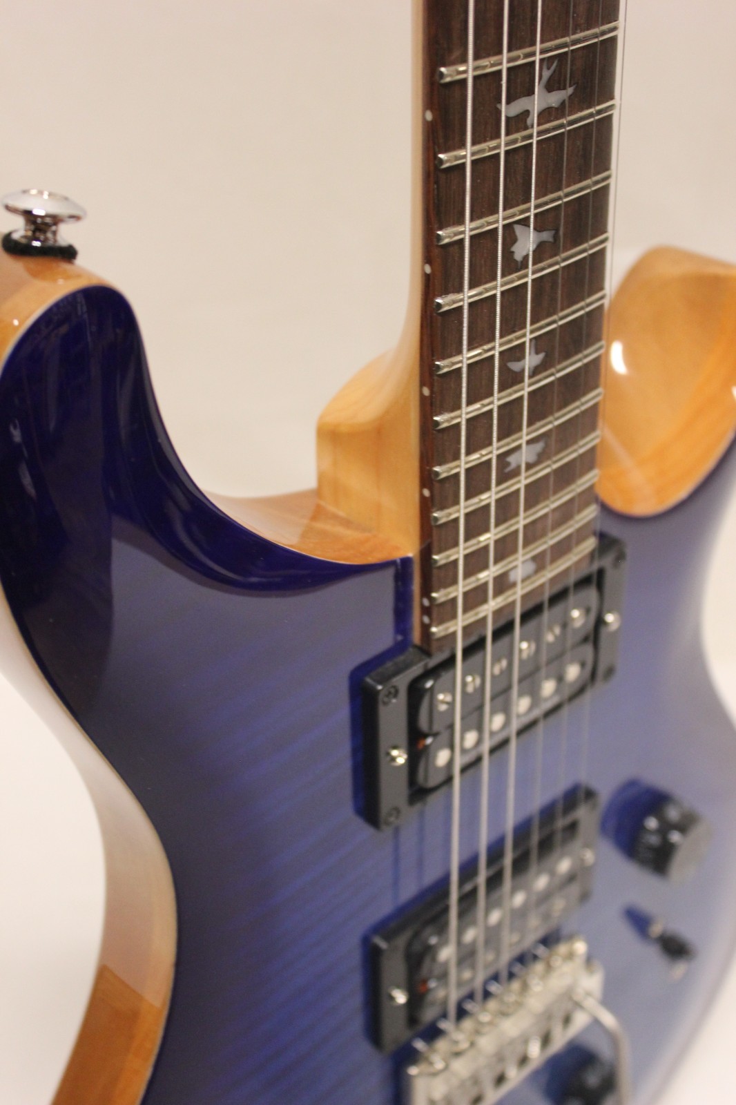 PRS S2 Custom 24 Lake Blue Electric Guitar 6-String Upgraded Pickups/Tuners