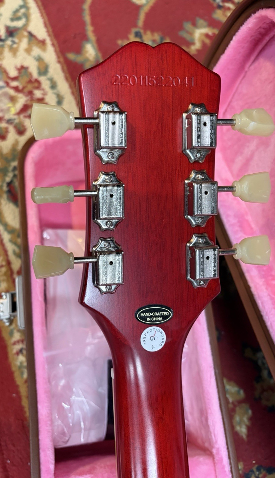 Used 8.6lbs Epiphone Limited Edition 1959 Les Paul Standard Aged Dark Burst