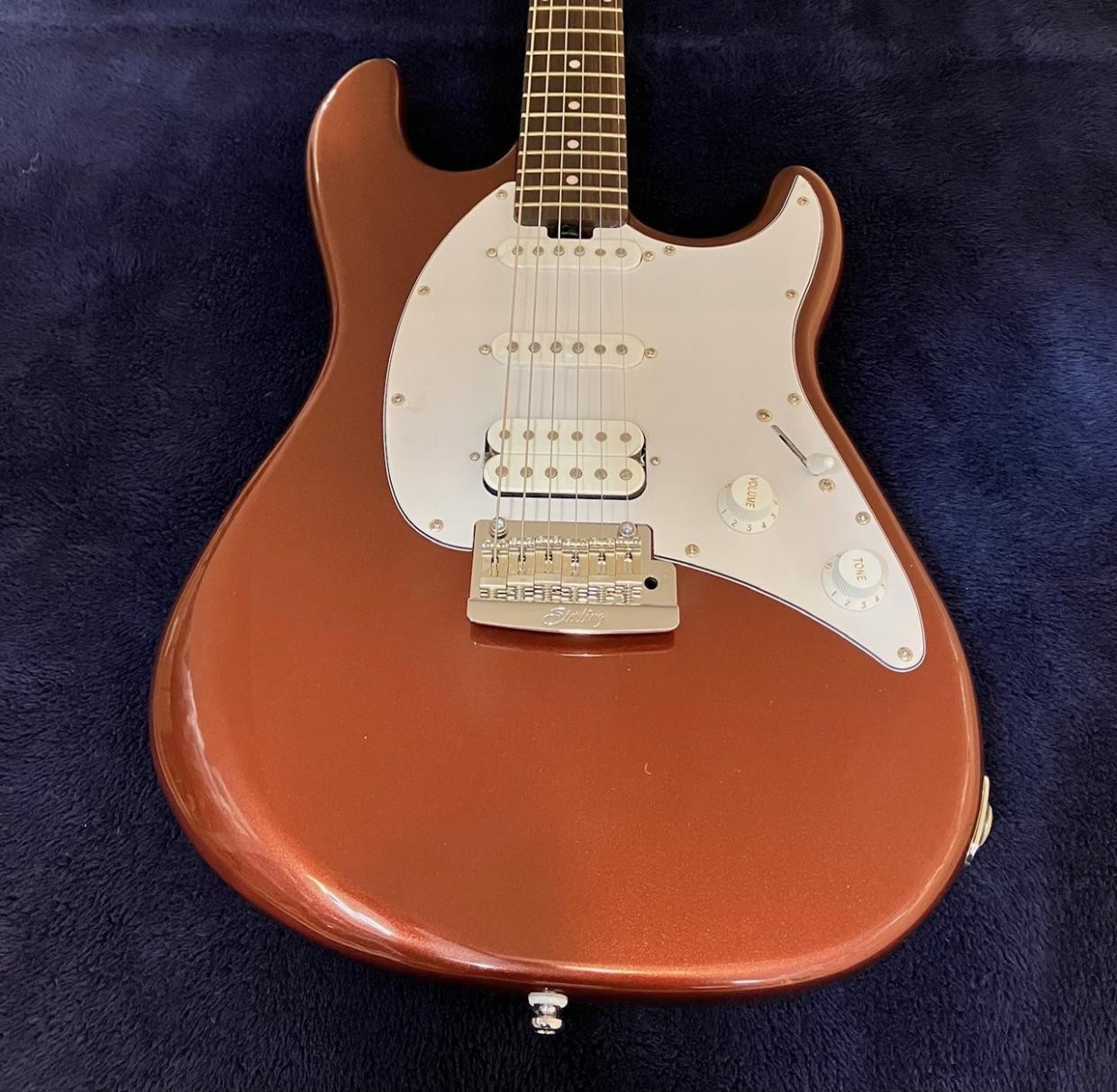 Sterling Music Man Cutlass CT50HSS Guitar Dropped Copper, Used
