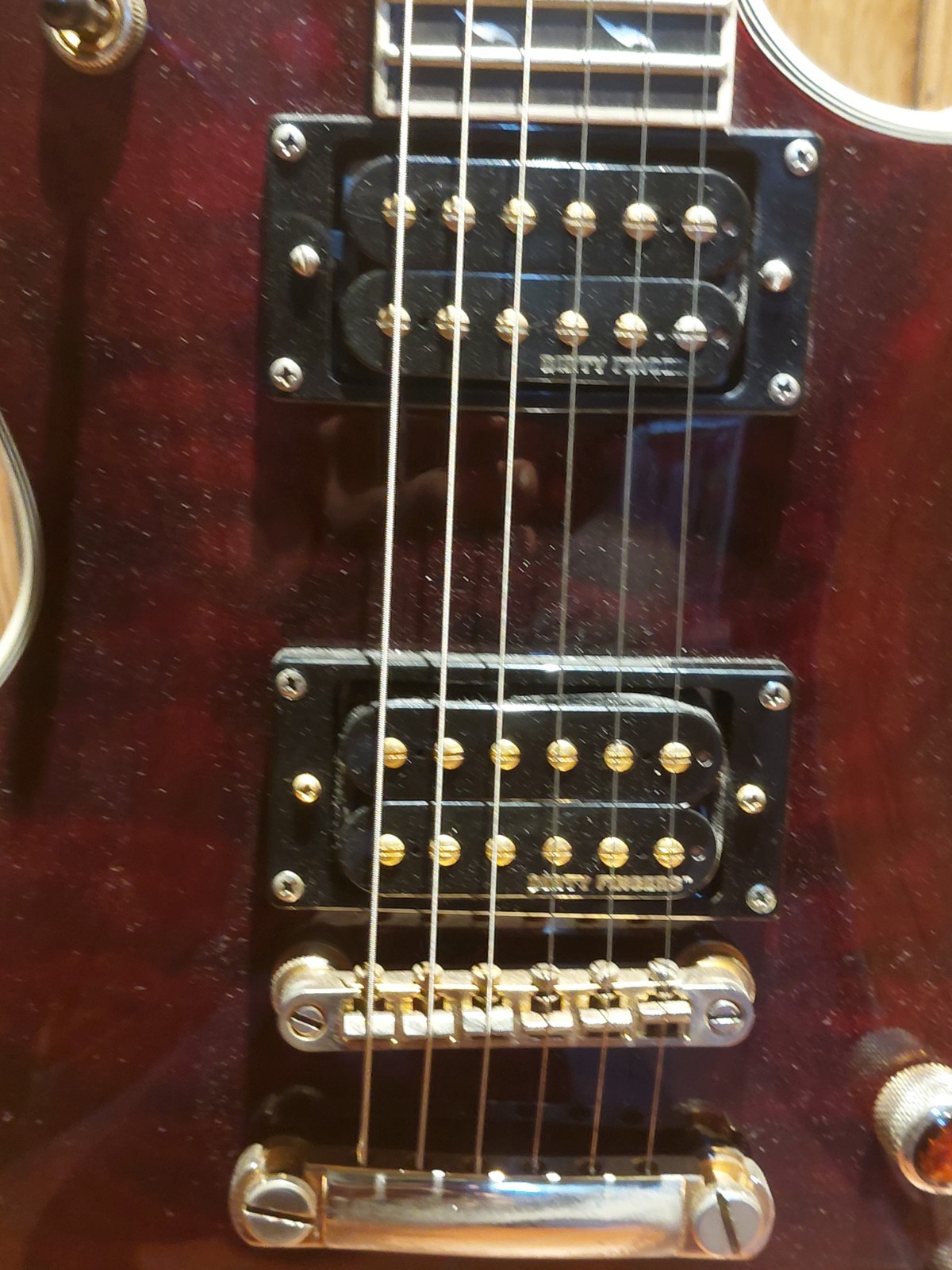 Epiphone Les Paul Custom Prophecy Black Cherry Electric Guitar 2009