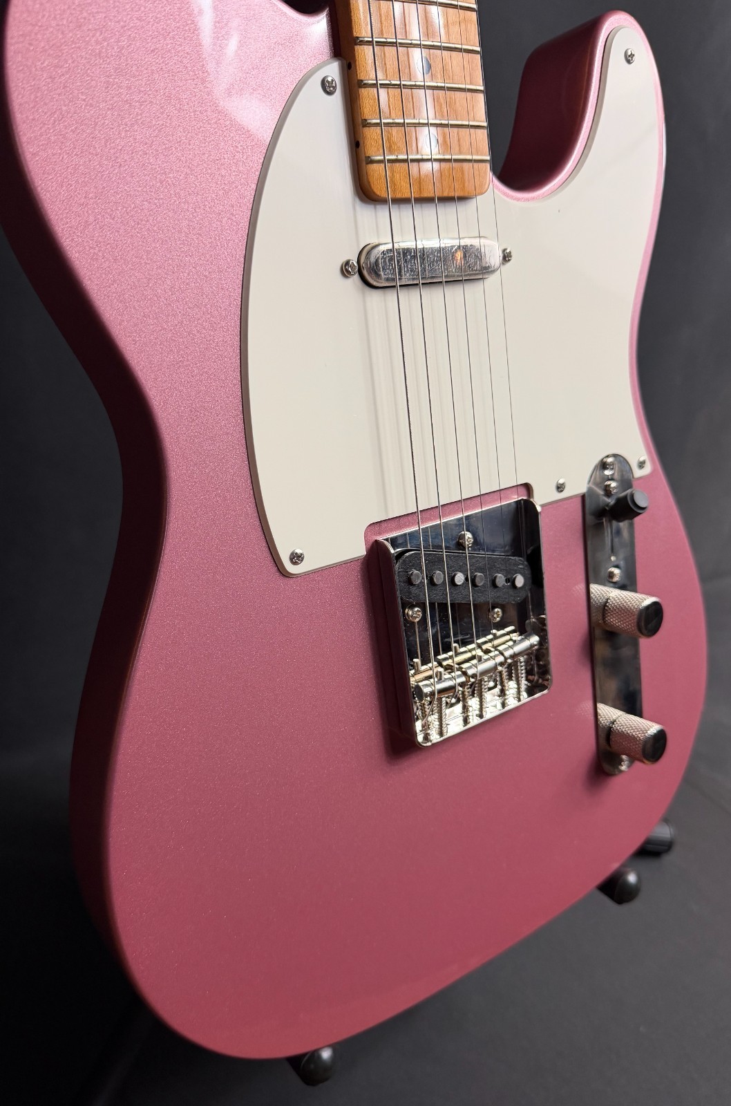 Squier FSR Classic Vibe 50’s Telecaster Electric Guitar Burgundy Mist (179)