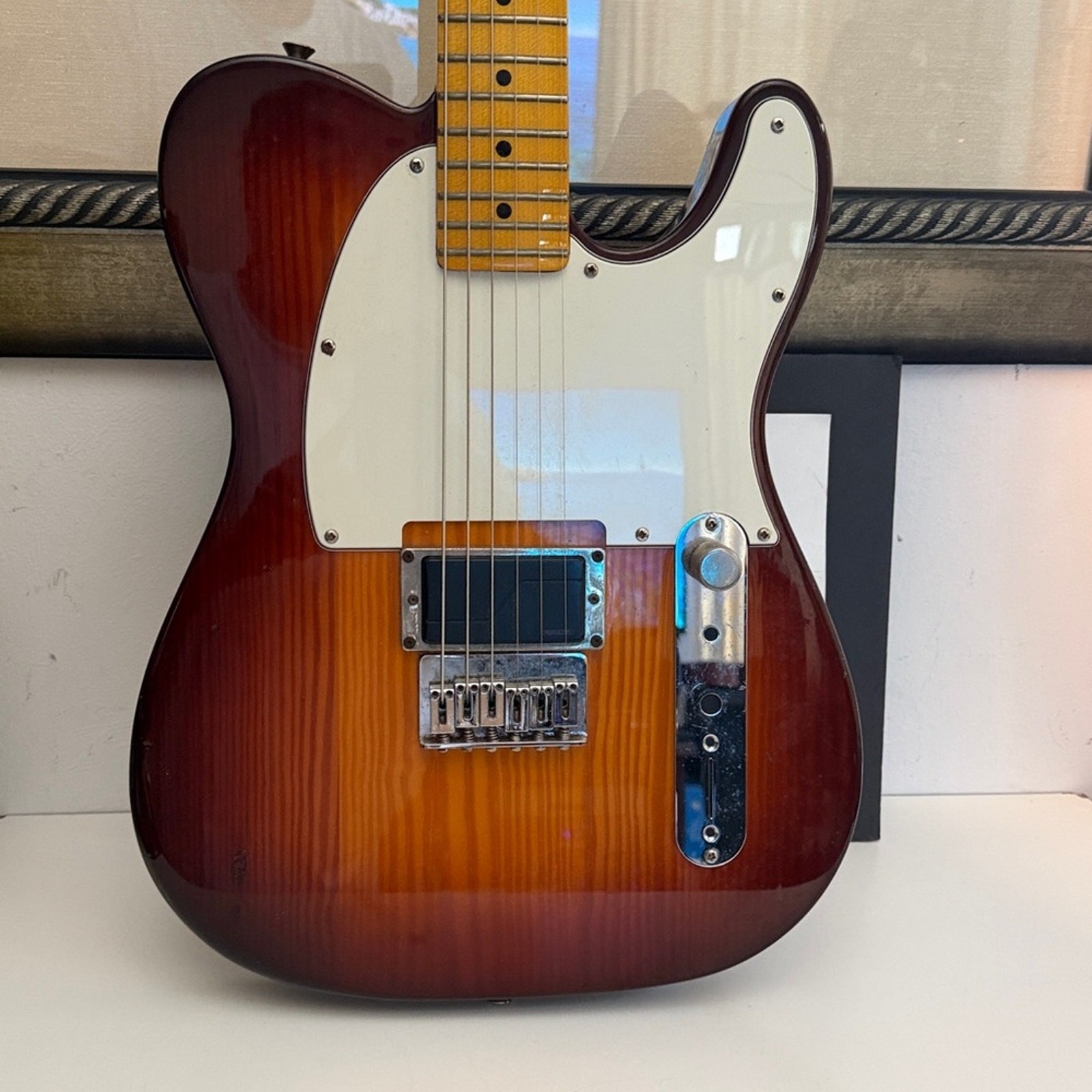 Fender Telecaster Fishman Fluence Pickups Belly Cut Single Push/Pull Controls