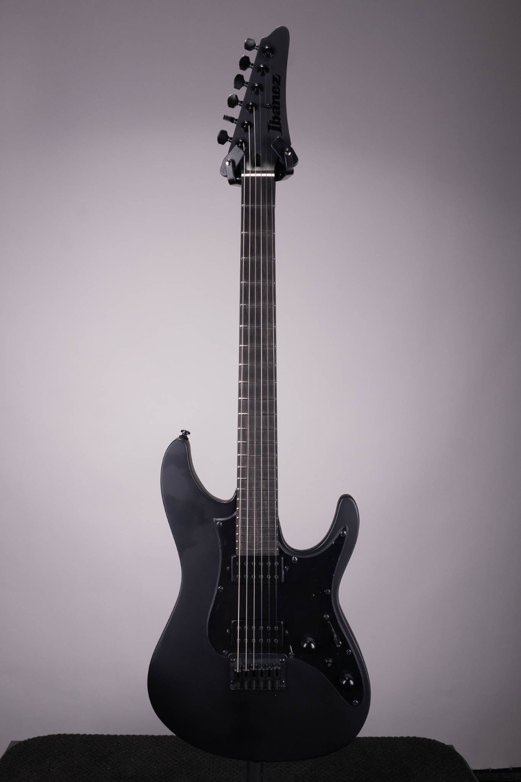 Ibanez AZ41B1 Iron Label Electric Guitar Black Flat w/ DiMarzio Pickups