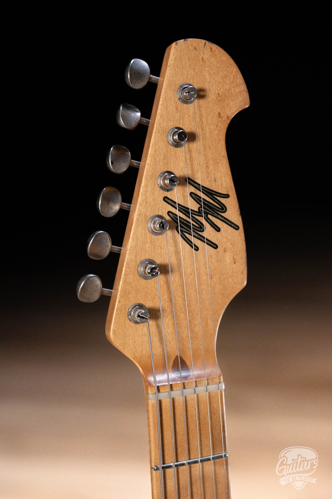 Mario Martin Guitars Ash/Paulownia S-Style w/ Brickhouse Pickups – Black