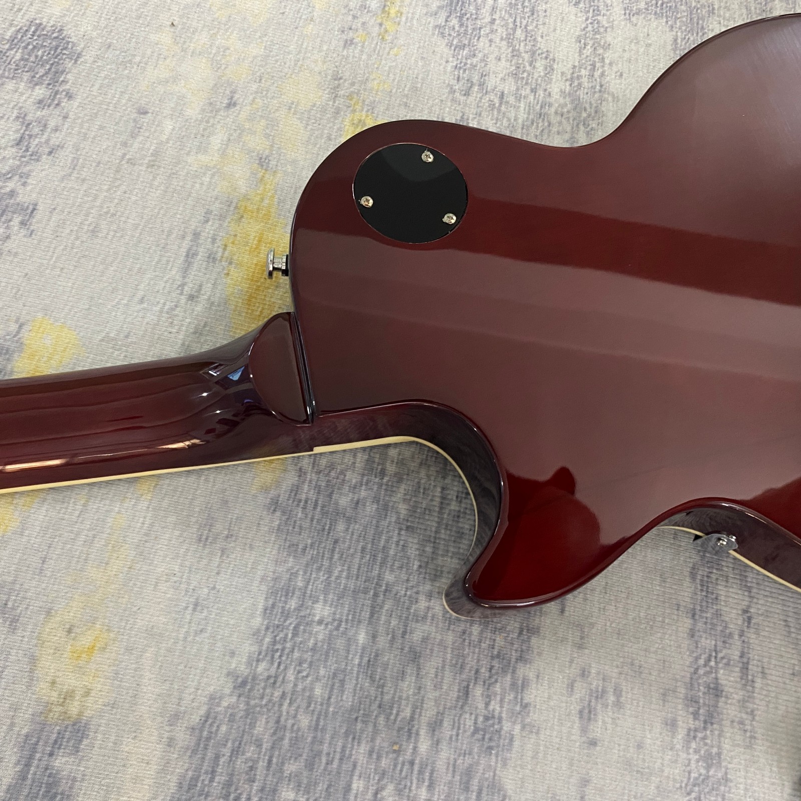 🔥Low Price Classics Solid Electric Guitar Warm Brown finish flame maple veneer