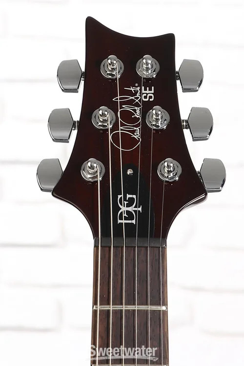 PRS SE DGT David Grissom Solidbody Electric Guitar – McCarty Tobacco Sunburst