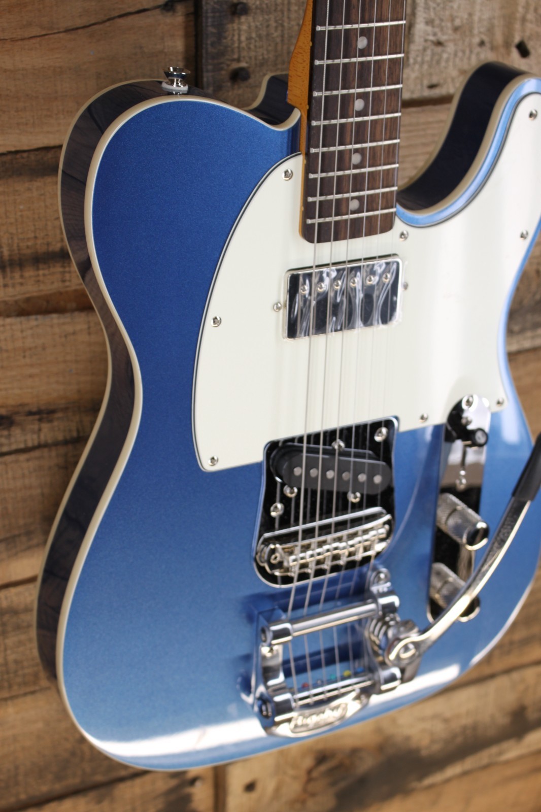 FSR Squier Classic Vibe Custom Tele Bigsby Electric Guitar – L.P.Blue #M1148