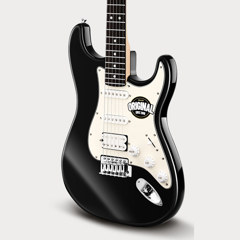 🎸 Donner DST-Q Electric Guitar Humbucker H-S-S Pickup With Gig Bag Strap
