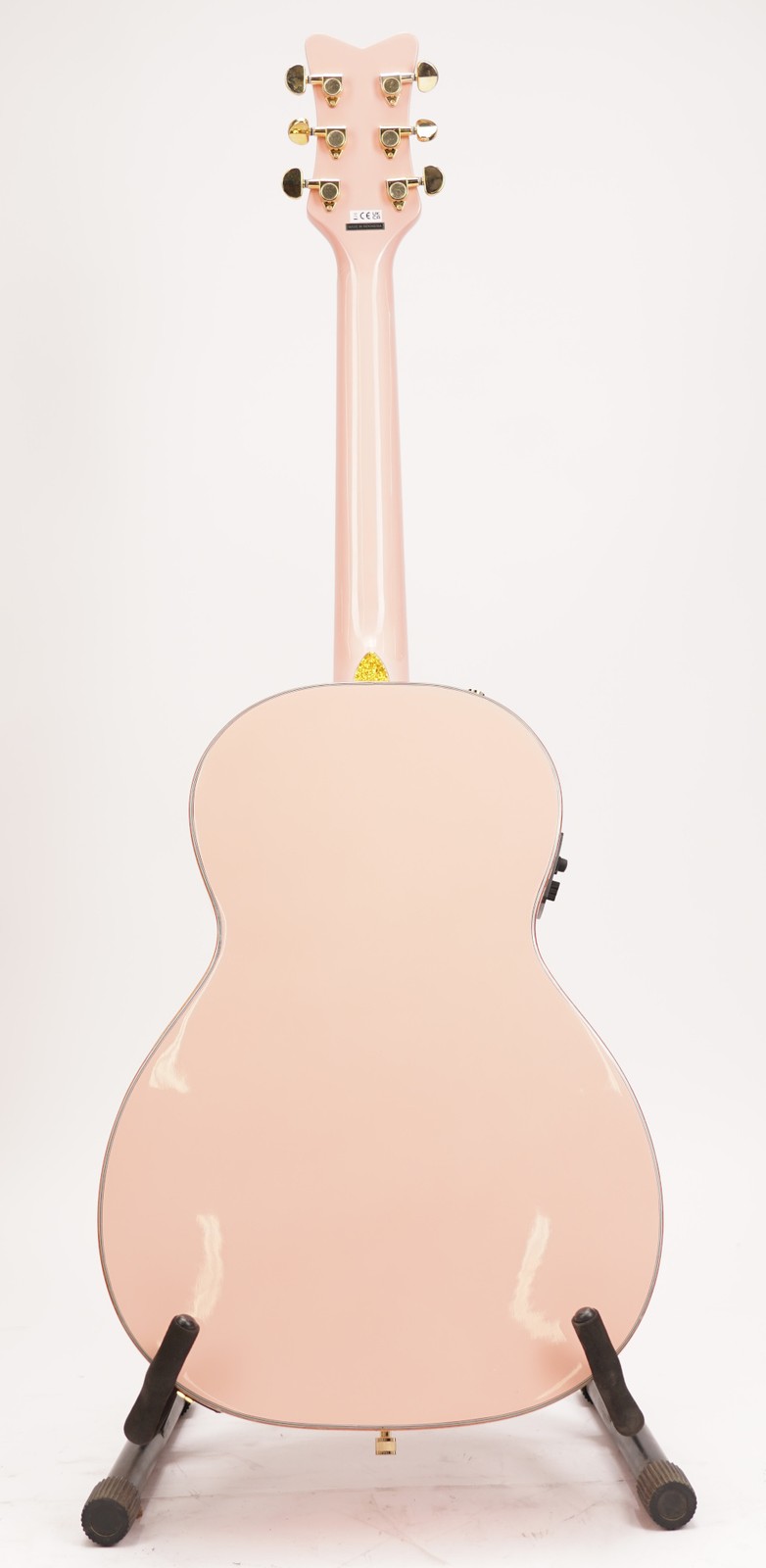Gretsch G5021E Rancher Penguin Parlor Acoustic-Electric Guitar, Shell Pink