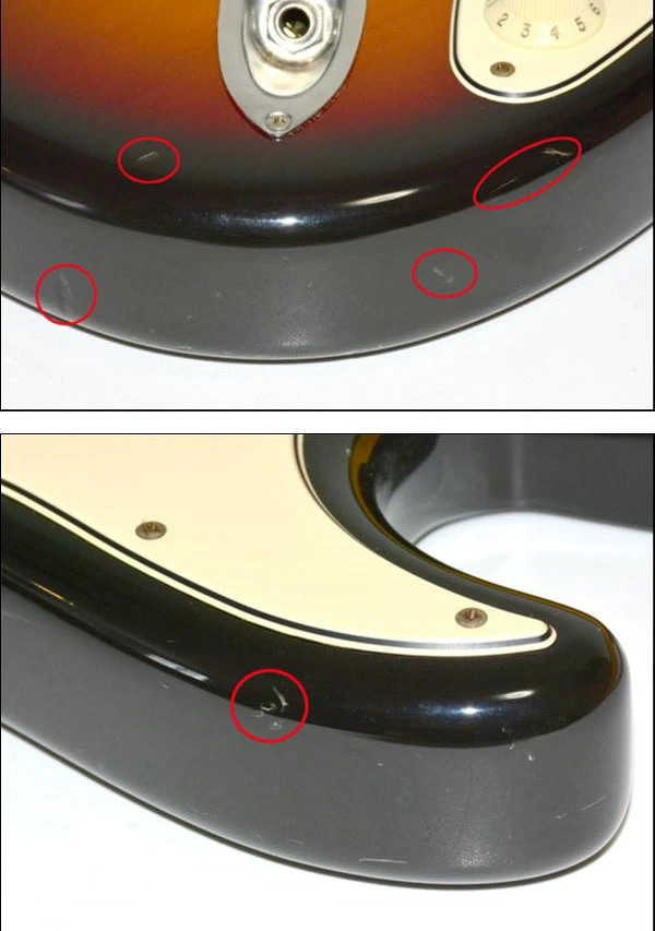 History With Soft Case Gh-Sv Stratocaster