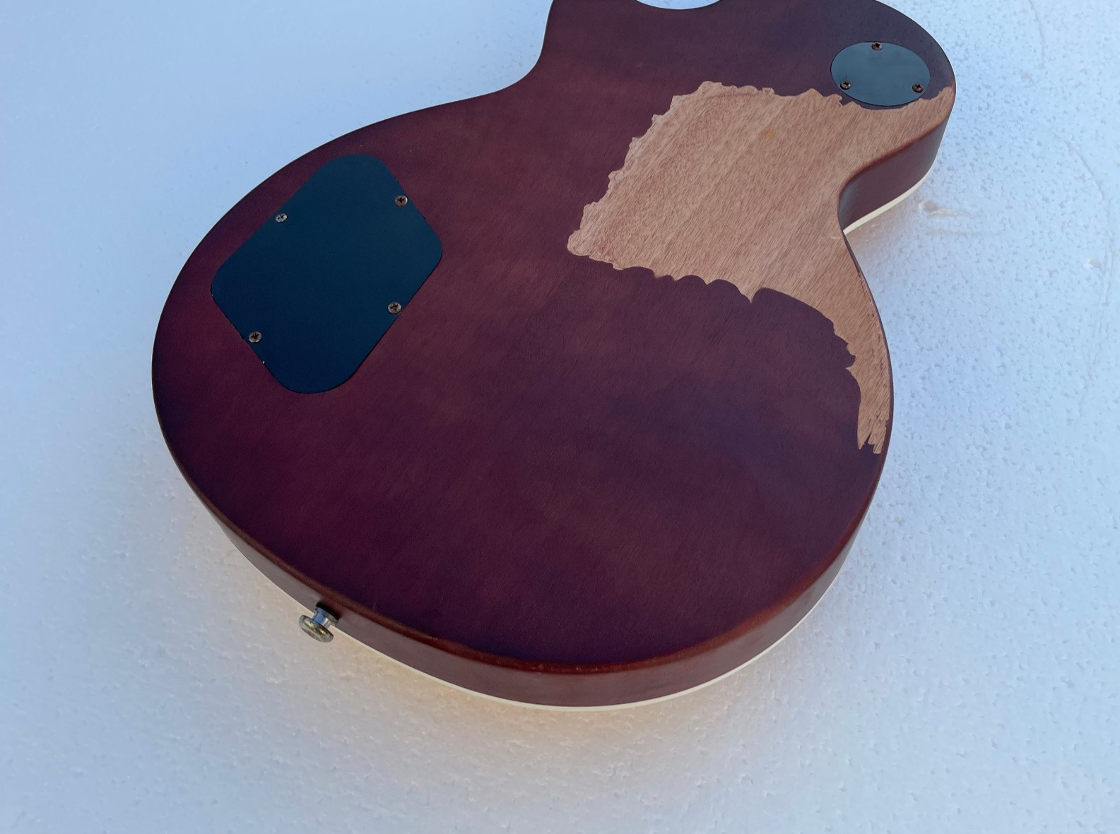 Relic 6 Strings Electric Guitar Bone Nut Matte Finished Flame Maple Top Guitarra