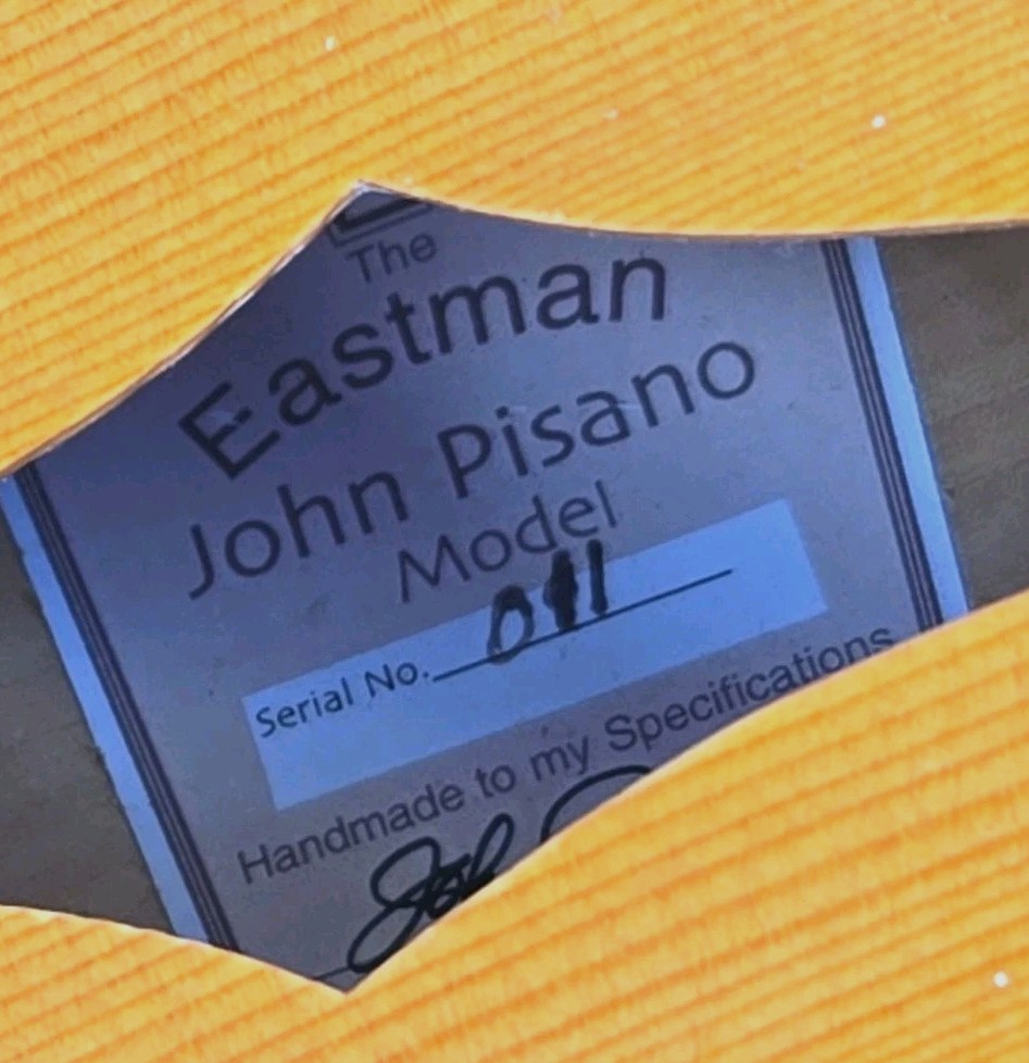 Eastman AR880CE John Pisano 2005 Archtop Jazz Guitar Serial Number 011 Upgraded
