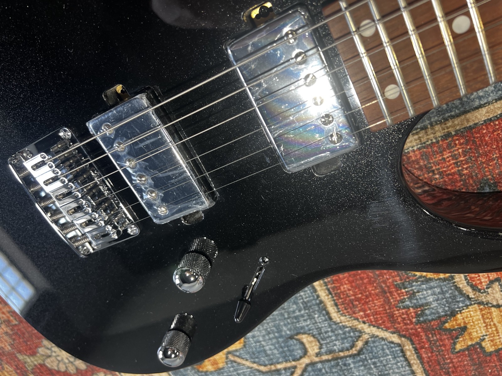 Ibanez GRG121SP-BKN Gio Electric Guitar – Black Night