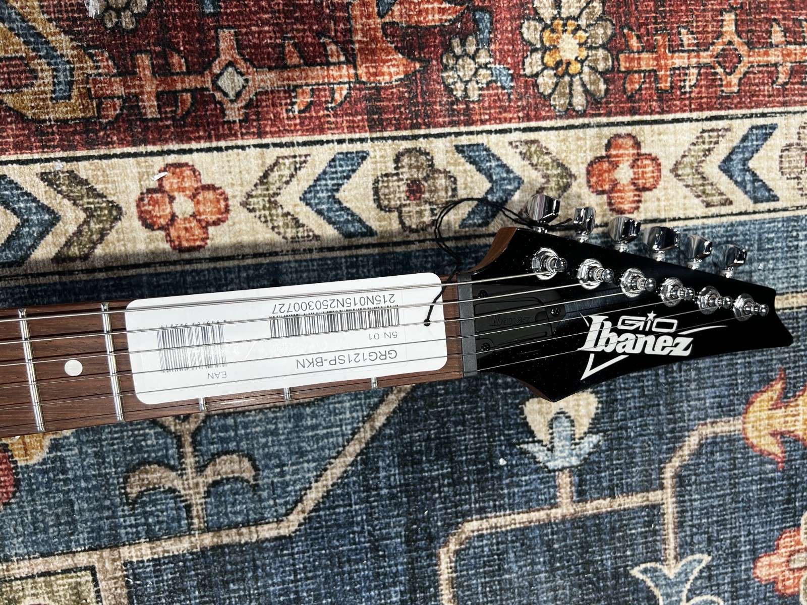 Ibanez GRG121SP-BKN Gio Electric Guitar – Black Night