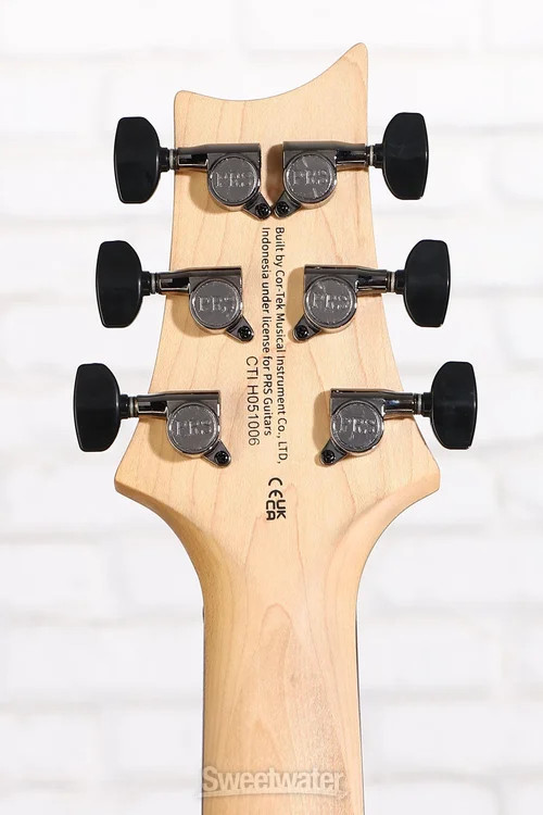 PRS SE CE 24 Standard Electric Guitar – Black Dog Hair, Sweetwater Exclusive