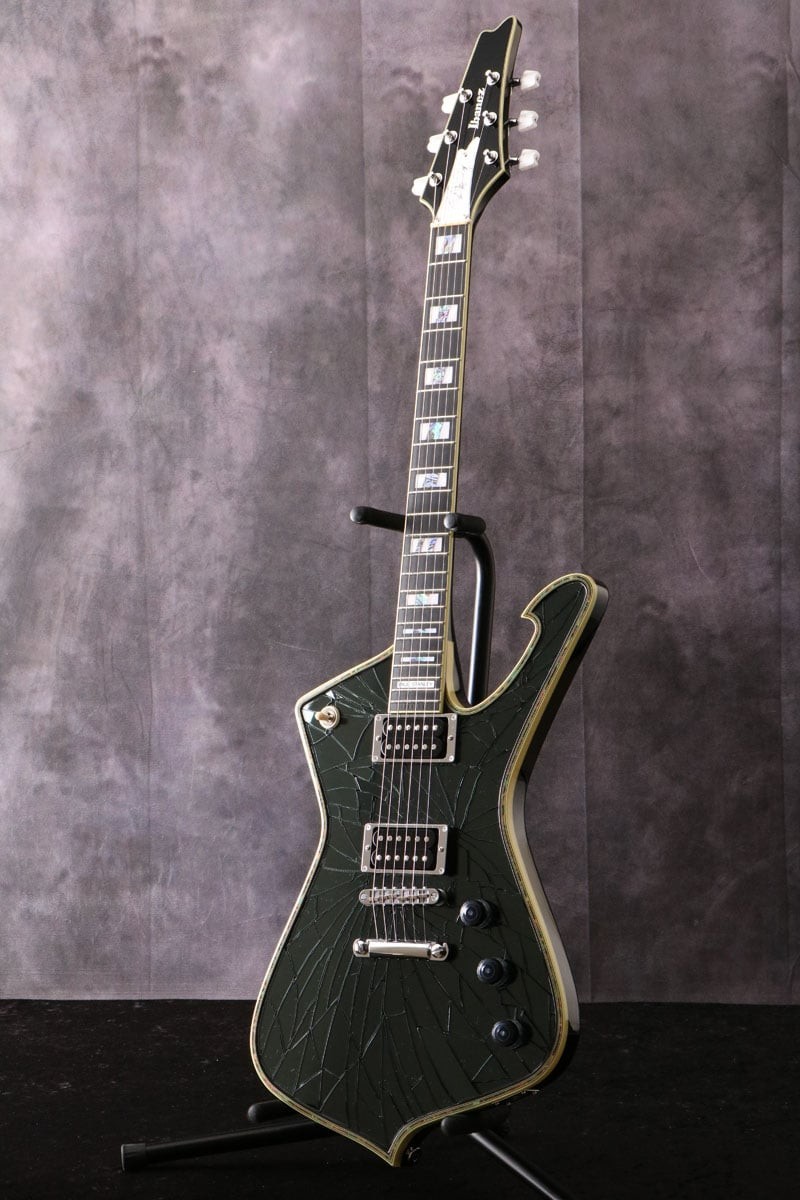IBANEZ / Paul Stanley Signature Limited Model PS3CM Black Cracked Mirror Top