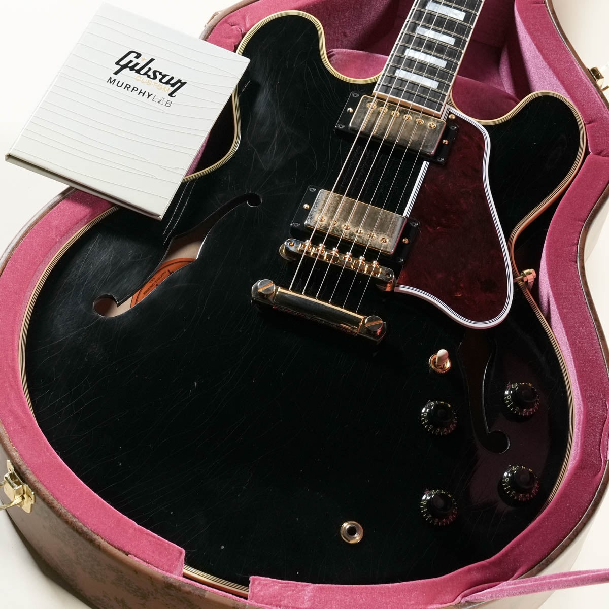Gibson Custom Shop Murphy Lab 1959 ES-355 Ebony Ultra Light Aged 2022 [A92913]
