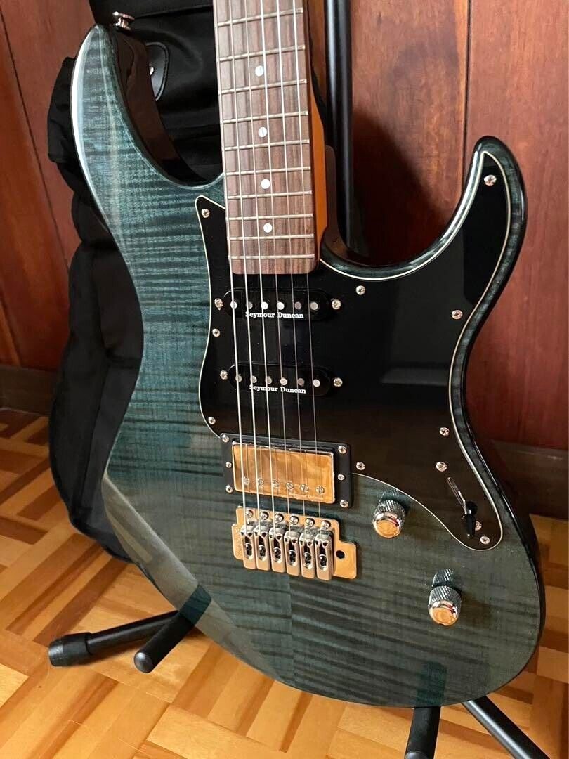 YAMAHA Electric Guitar PACIFICA612V II FM IDB Indigo Blue Brand New From Japan