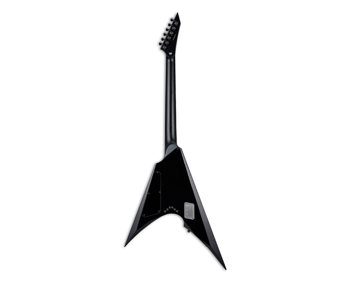 ESP E-II Arrow NT Electric Guitar – Burl Maple Nebula Black Burst – B-Stock