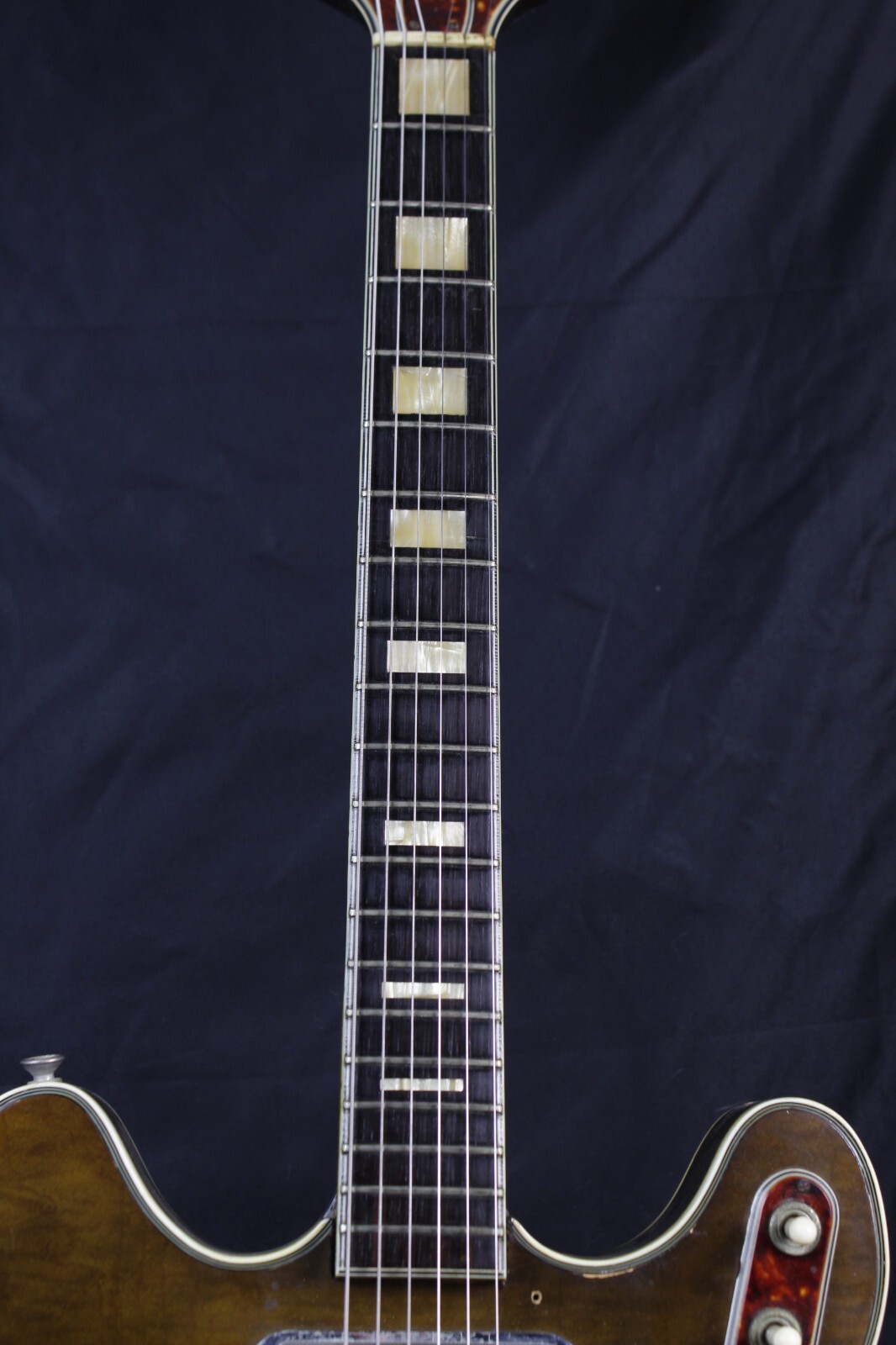 1960’s Harmony H75 USA Made Vintage Maple Hollow-Body w/DeArmonds & HSC