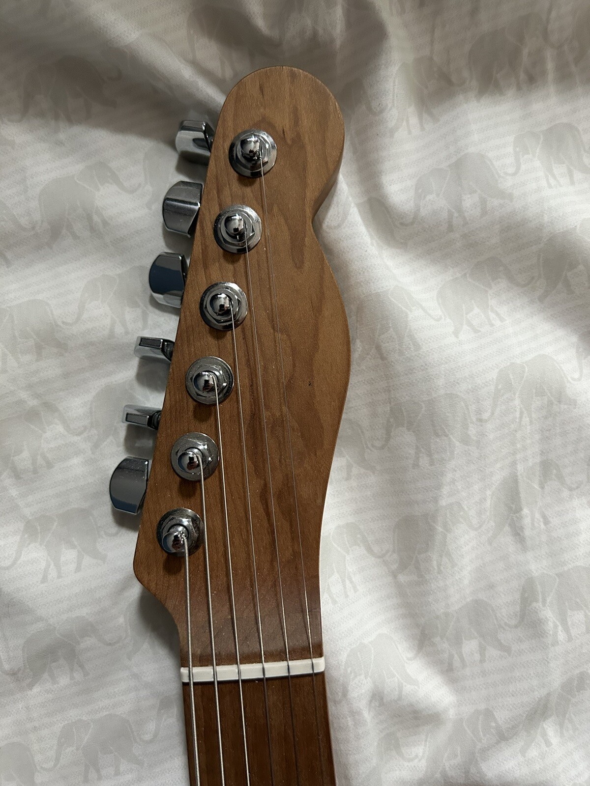 Fender Telecaster – Custom Built – Ash Wood Body,Roasted Maple Wood Warmoth Neck
