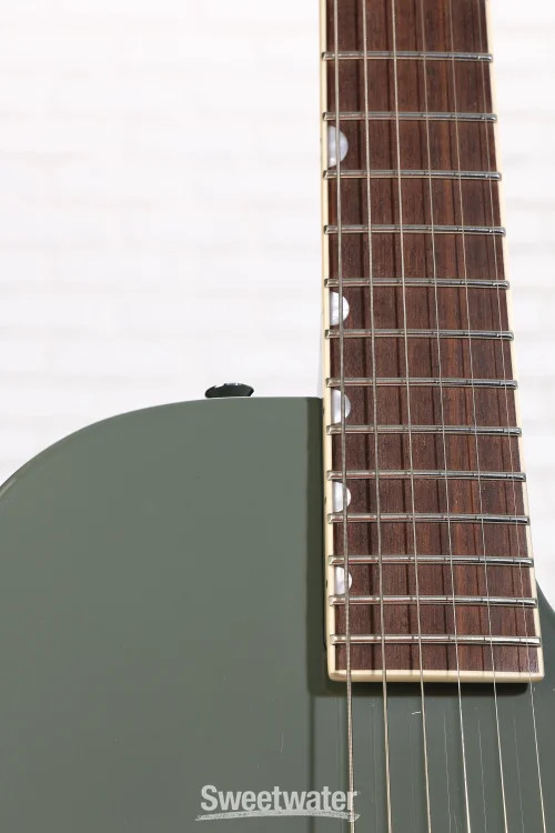 Gretsch Streamliner Jet Club 1 Pickup Electric Guitar – Olive Drab