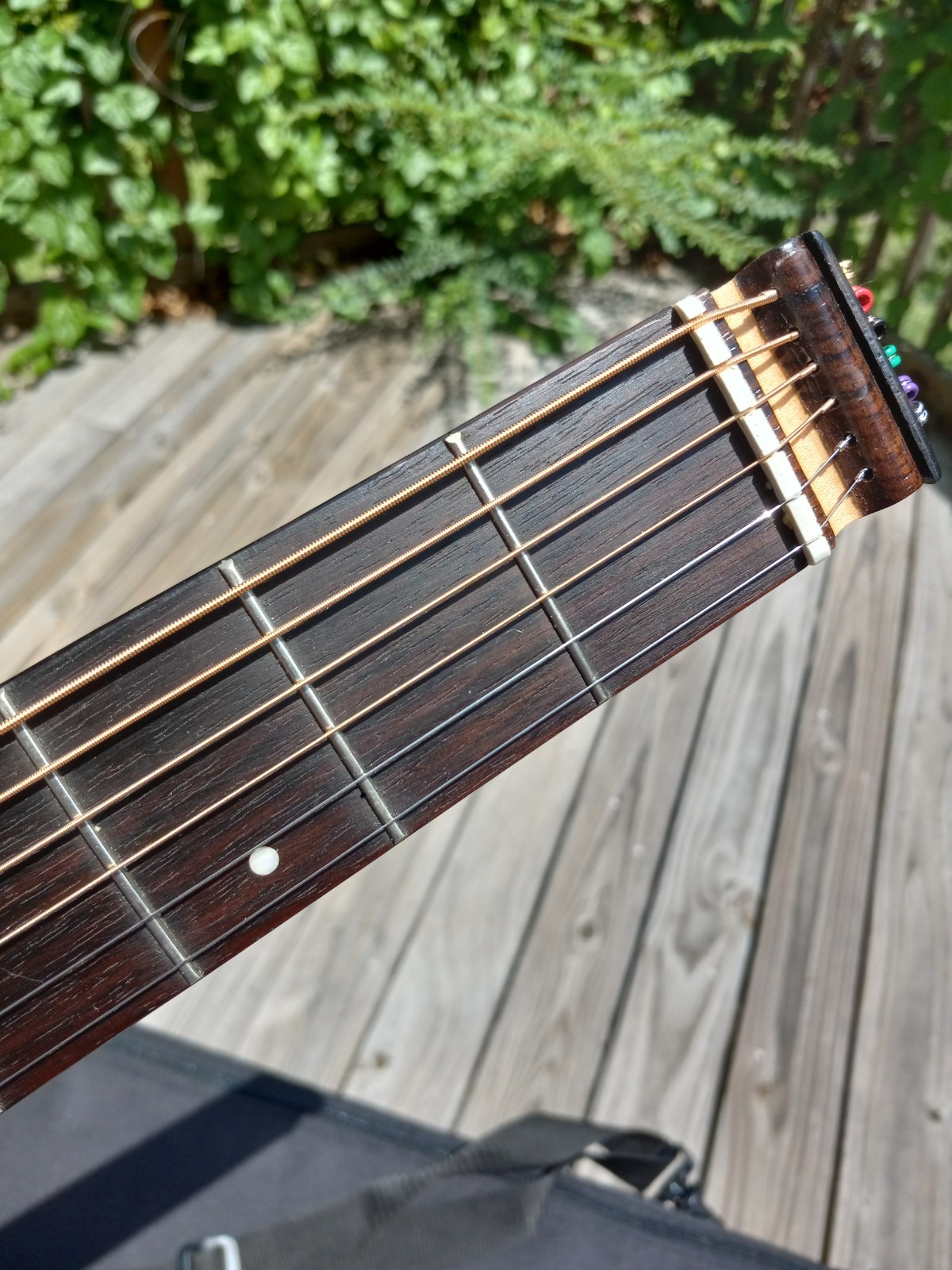 RISA The Stick Travel Electric Guitar With Original Gig Bag UNIQUE