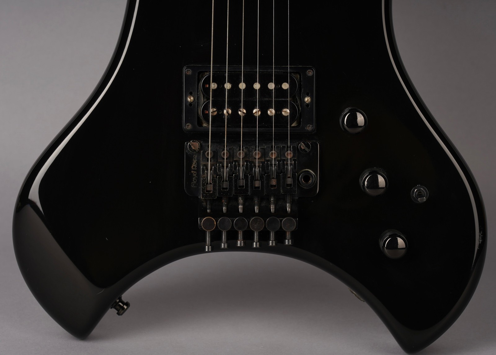Kramer USA Floyd Rose Signature – 1985 – Black w/OHSC
