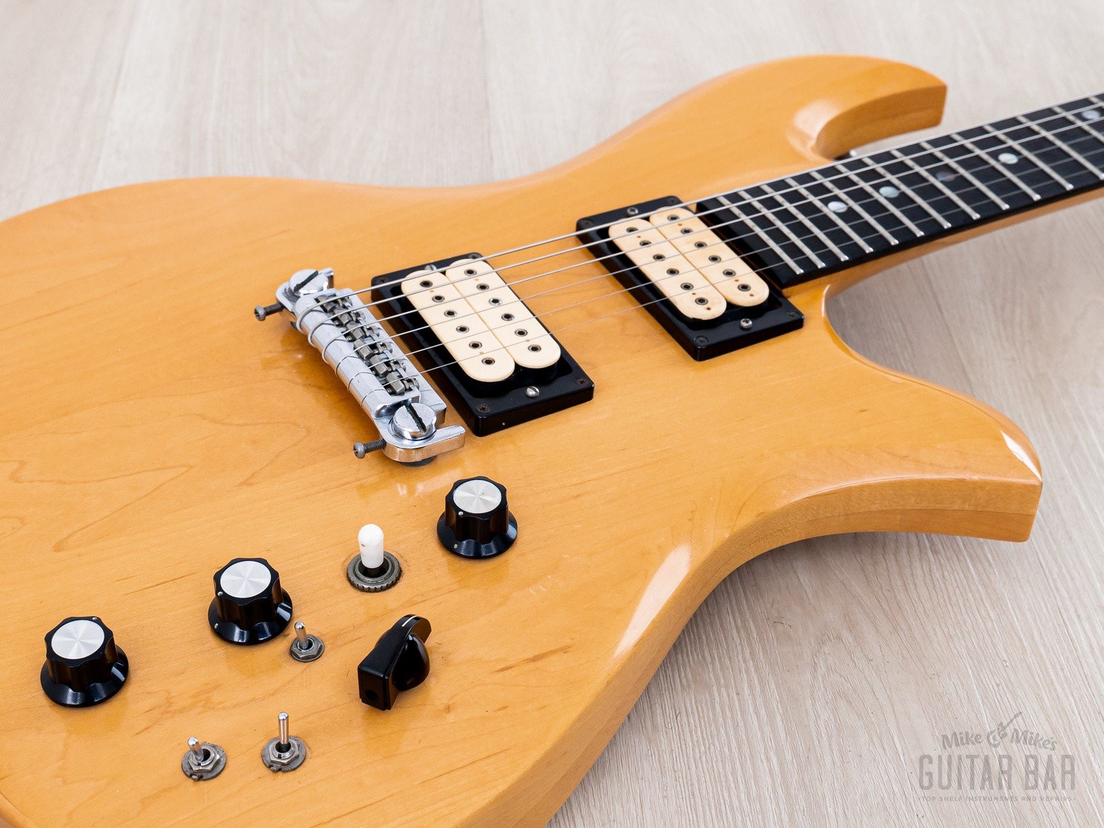 1980 Aria Pro II EG-1400 Eagle Vintage Neck Through Guitar w/ Case, Japan