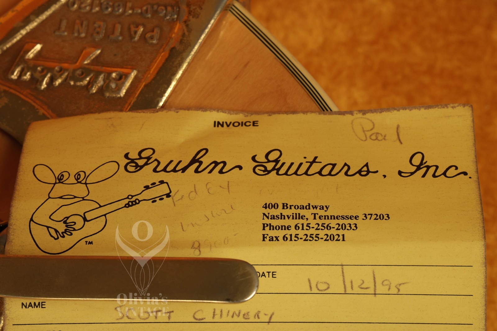 RARE original 1961 Gibson ES-355 TDN Natural/BLONDE