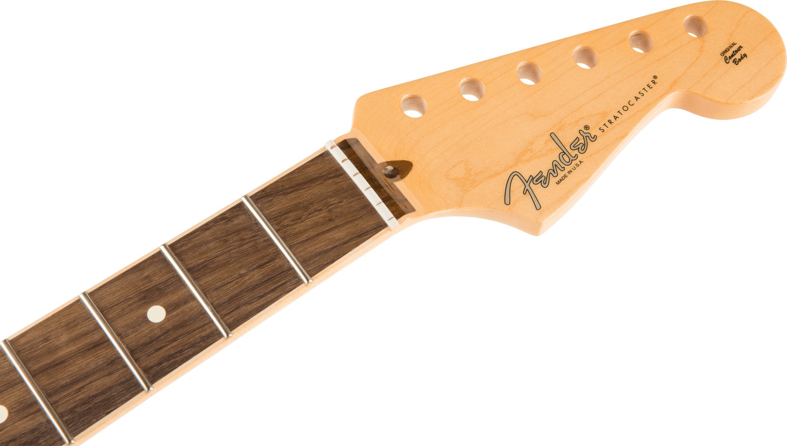 Fender American Channel Bound Strat Replacement Neck, Rosewood Fingerboard