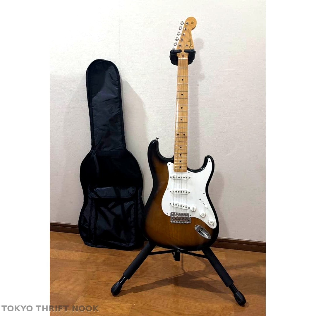 [Excellent] Fender Japan ST57-70TX Stratocaster 2-Tone Sunburst MIJ Texas