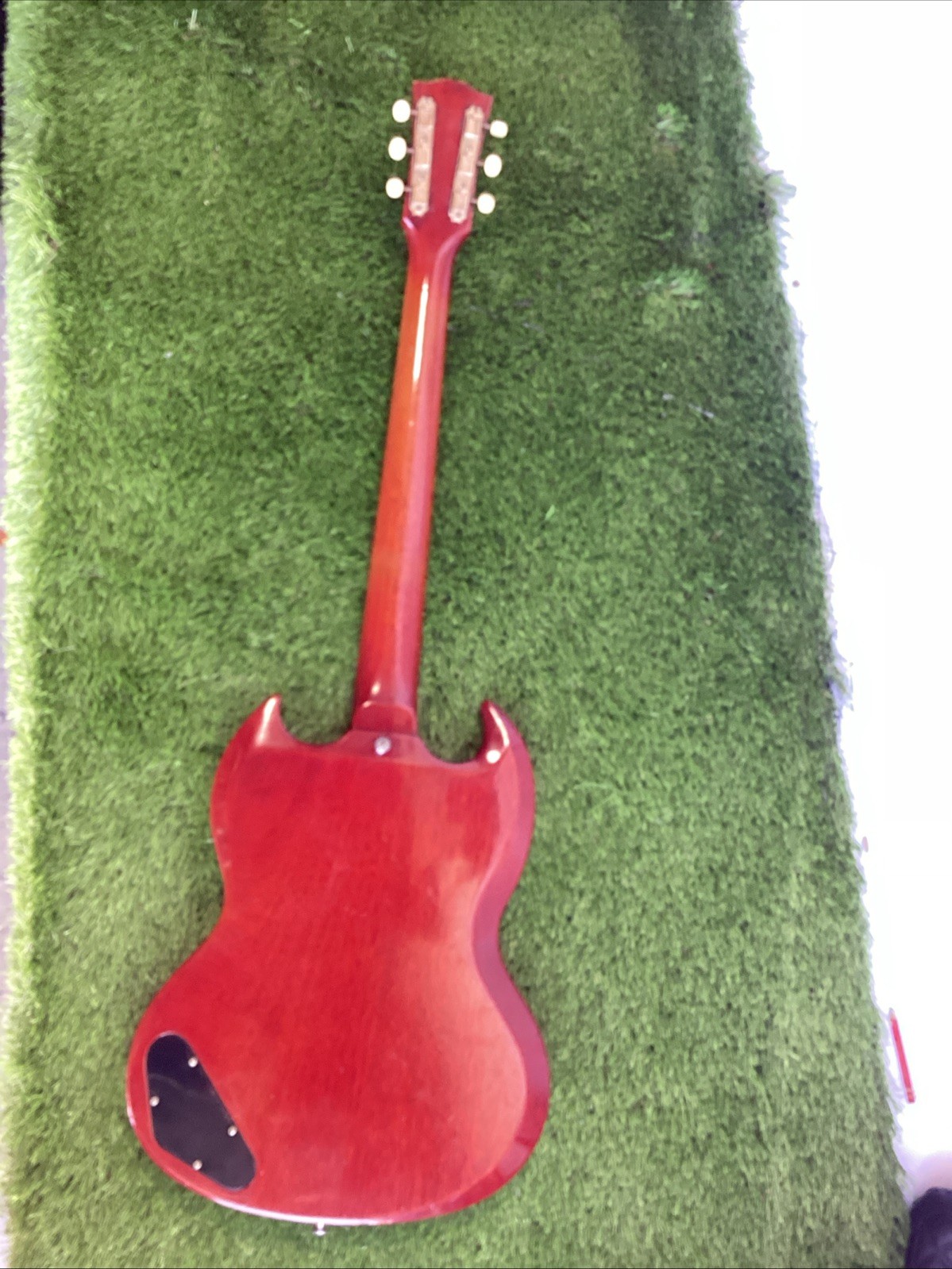 1963 Gibson Les Paul Junior Guitar With One P-90 Pickup And Case NICE