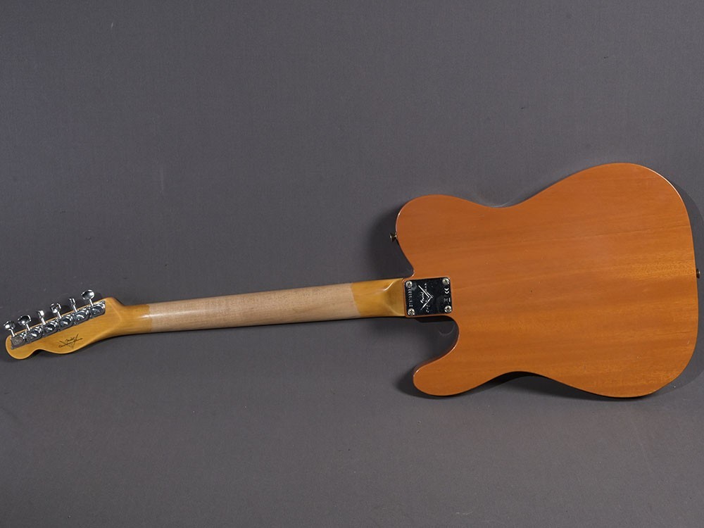 Fender Custom Shop Telecaster 1968 Thinline JR w. Bigsby Aged Natural Mahogany