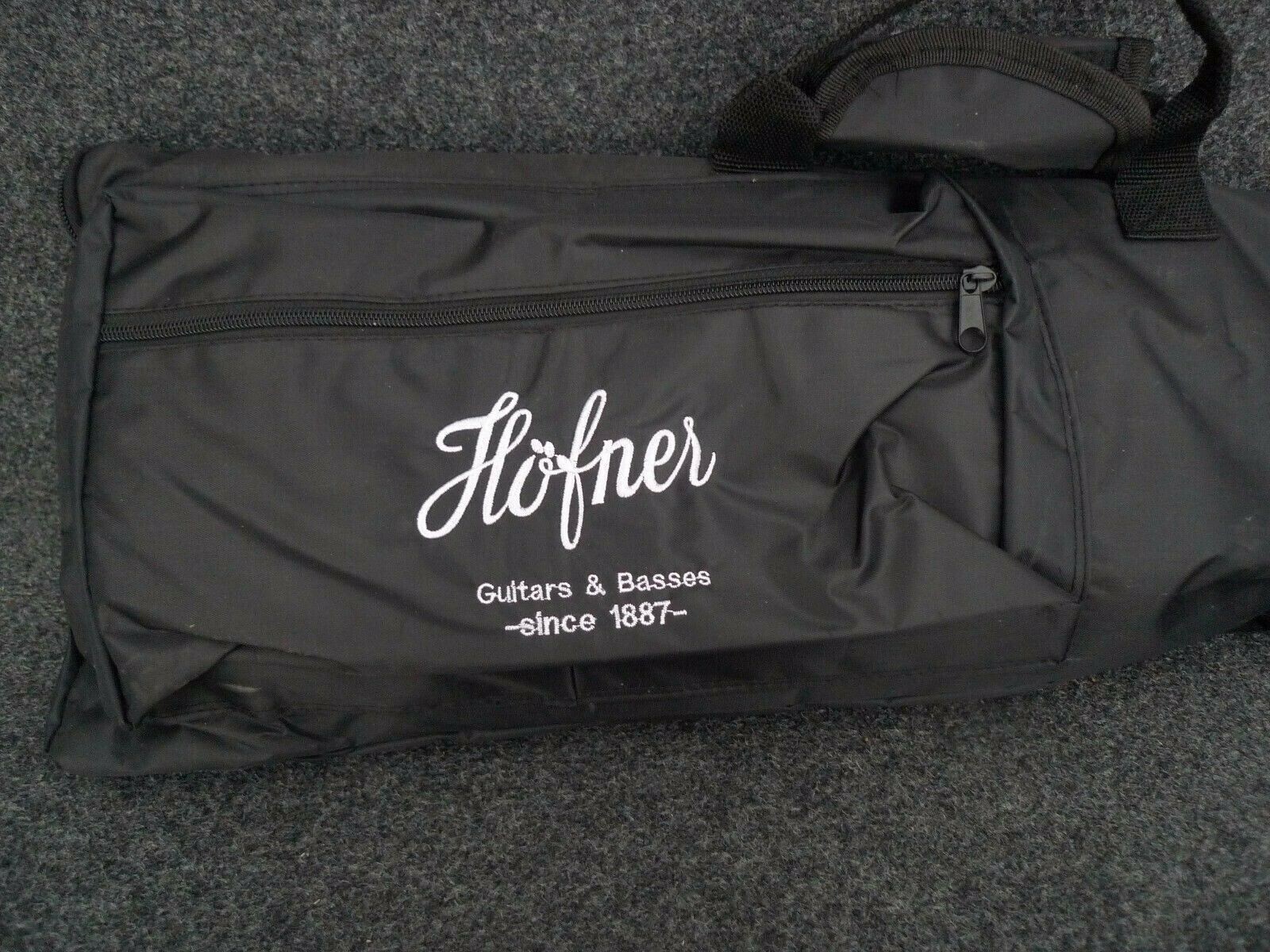 HOFNER HCT-SH-MO SHORTY TRAVEL Electric Guitar METALIC ORANGE with Gig Bag