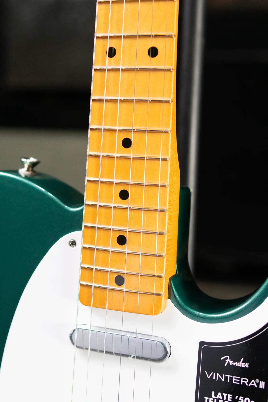 Fender Vintera III Late ’50s Telecaster Electric Guitar – Sherwood Green
