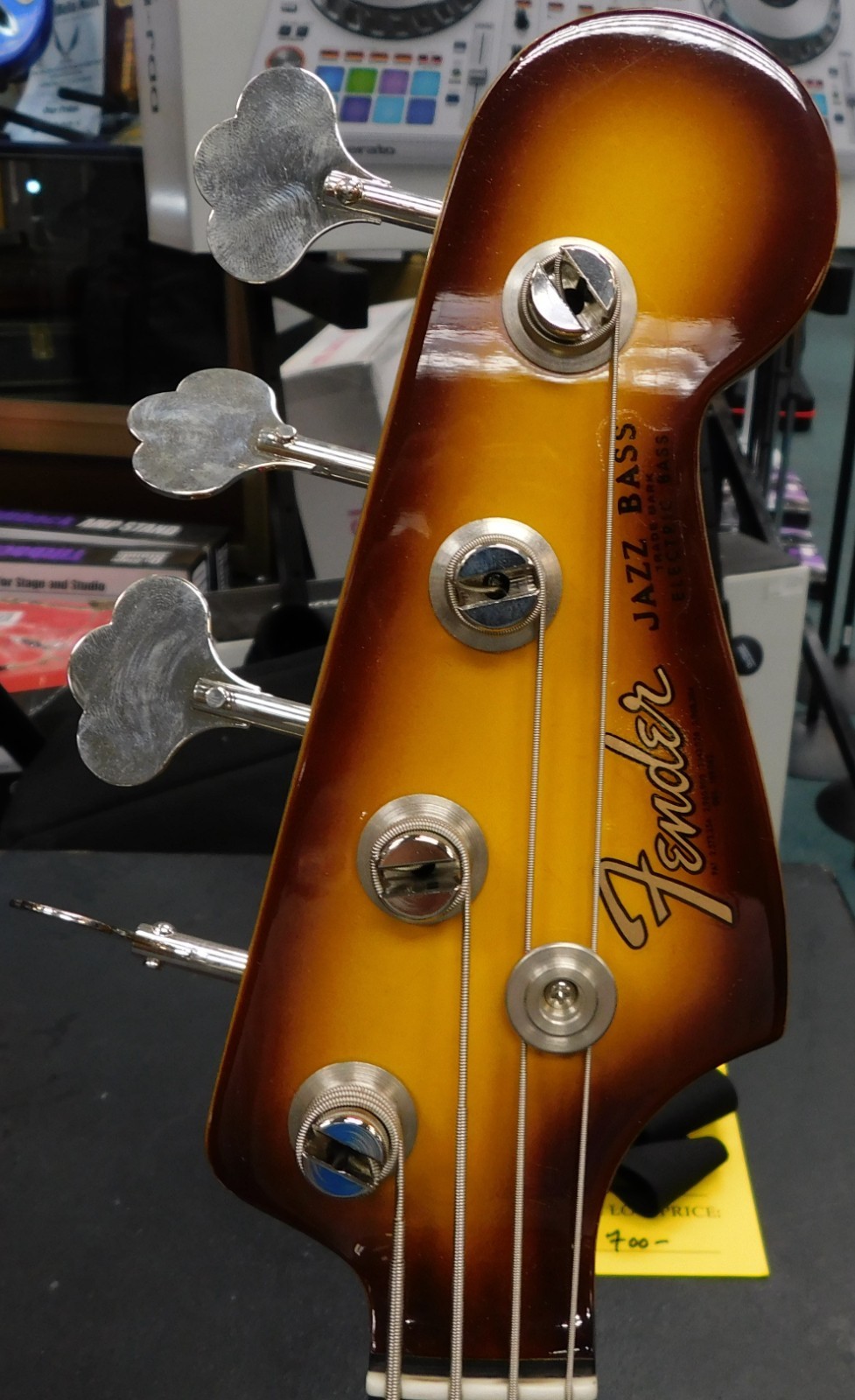 Fender Limited Edition Suona Jazz Bass Thinline – Ebony Fingerboard Violin Burst