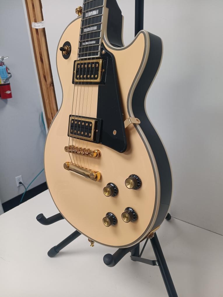 EPIPHONE LES PAUL CUSTOM PRO BLACKBACK ELECTRIC GUITAR (P08038194)