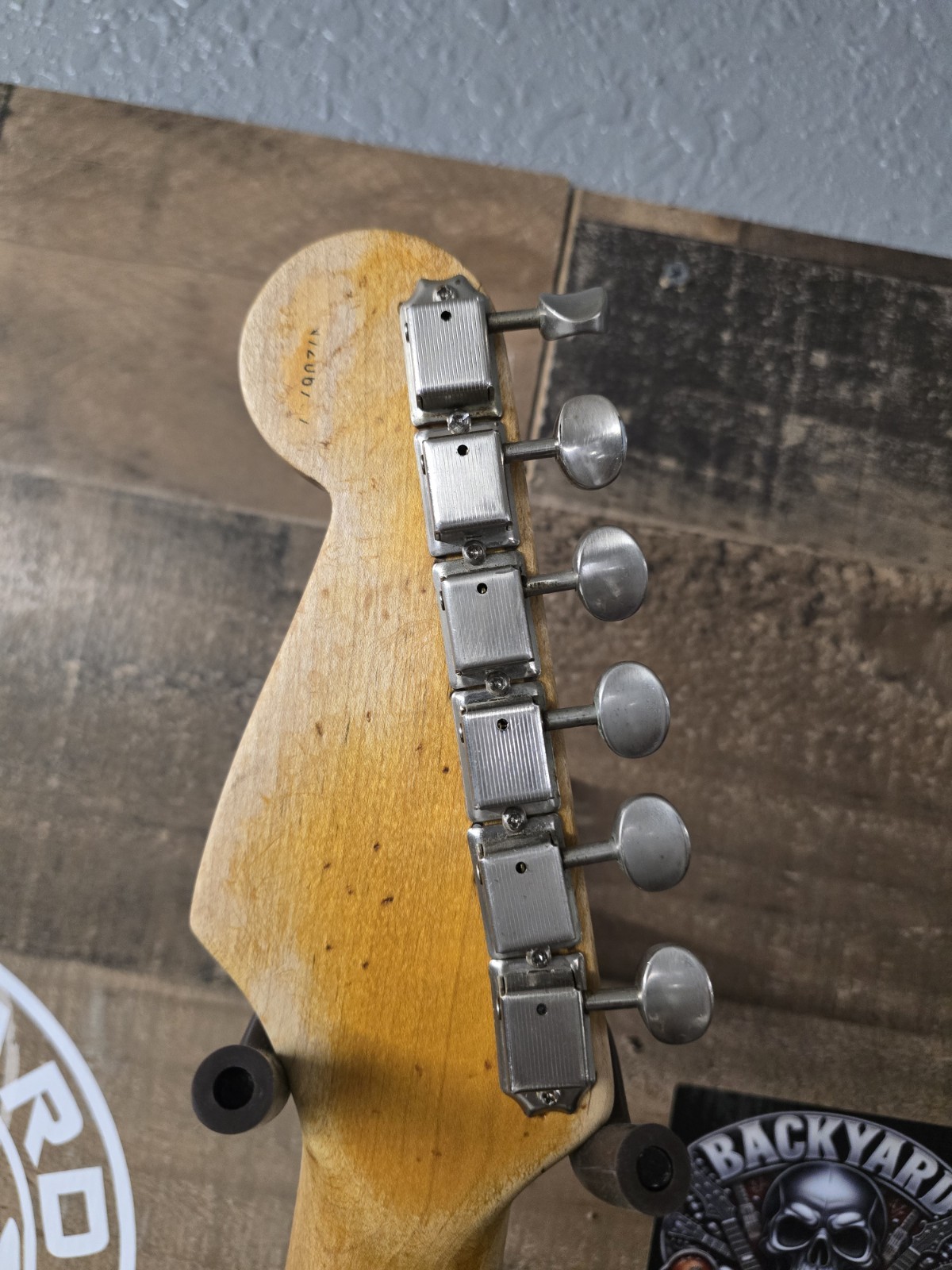 1996 Fender Mjt Relic USA American Standard Stratocaster Guitar w/case