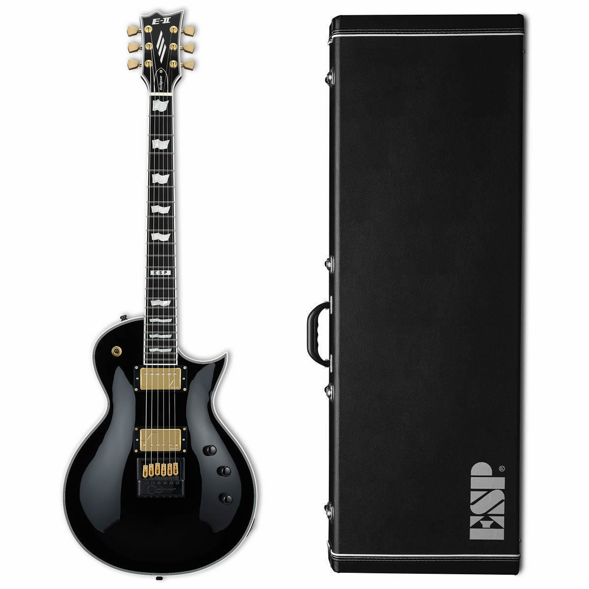 ESP E-II ECLIPSE FT ET Full thickness Evertune Black Gold Fishman B-Stock