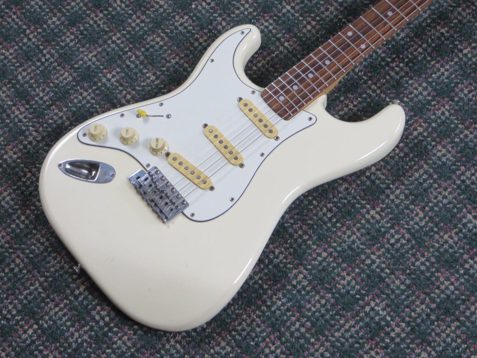 1985 Fender Japan ST-72 Stratocaster Olympic White Left Handed! Lefty,LH! MIJ!