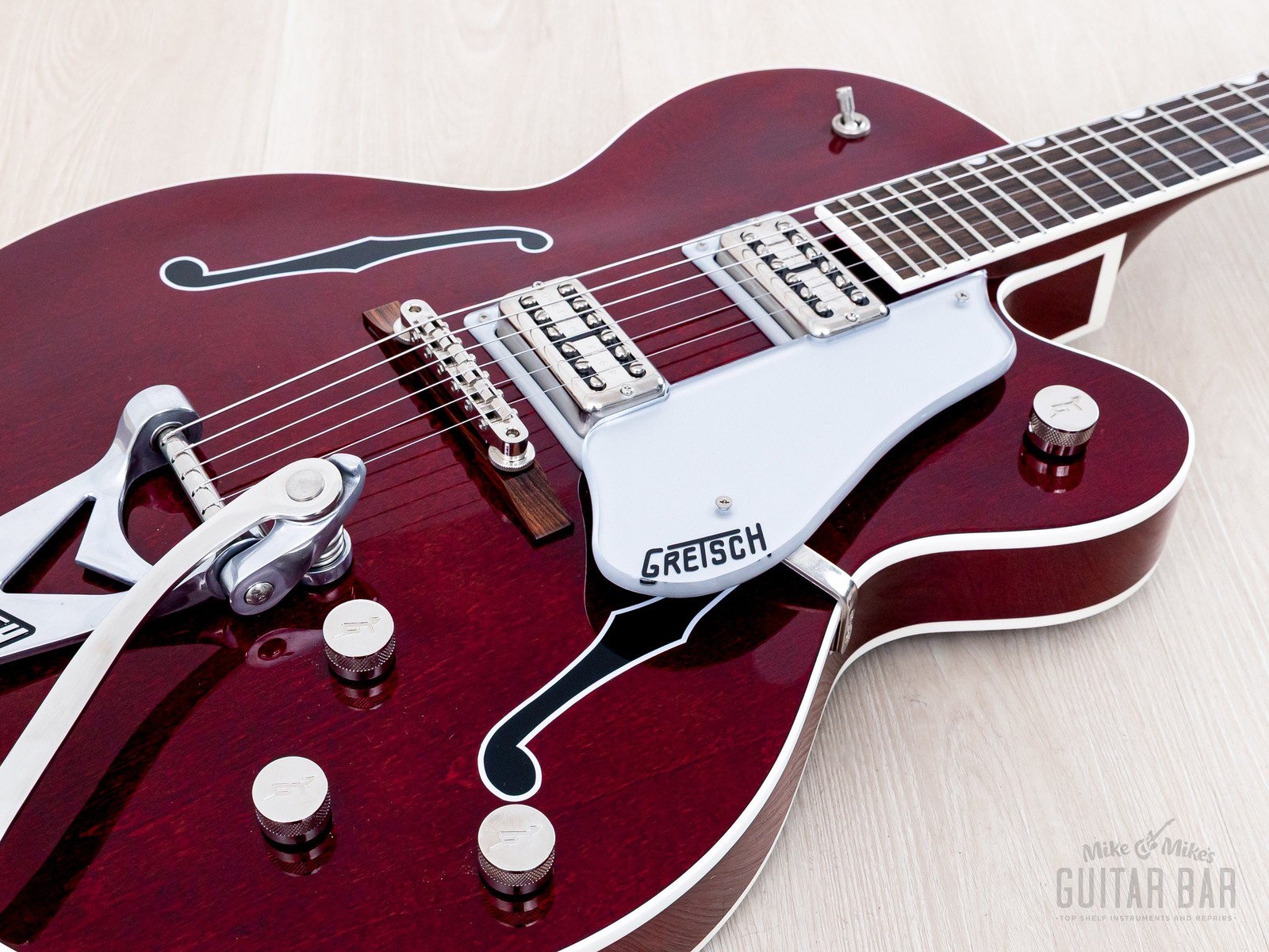 2022 Gretsch G6119T-ET Players Edition Tennessee Rose Electrotone w/ Case, CoA